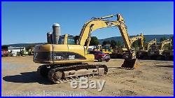 02 Caterpillar 315CL Excavator Hydraulic Diesel Tracked Hoe Steel Tracks Cab AC