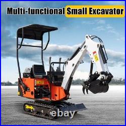 0.8ton Small Mini Track Excavator with Petrol Engine in Stock