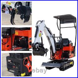 0.8ton Small Mini Track Excavator with Petrol Engine in Stock