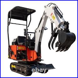 0.8ton Small Mini Track Excavator with Petrol Engine in Stock