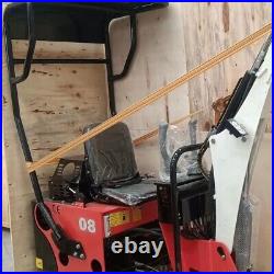 0.8ton Small Mini Track Excavator with Petrol Engine in Stock