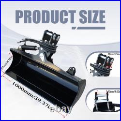 1000mm Lengthen Tilting Bucket Attachment for 0.8Ton-2Ton Mini Excavator US Spot 1000mm Lengthen Tilting Bucket Attachment for 0.8Ton-2Ton Mini Excavator US Spot