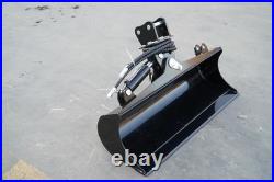 1000mm Lengthen Tilting Bucket Attachment for 0.8Ton-2Ton Mini Excavator US Spot 1000mm Lengthen Tilting Bucket Attachment for 0.8Ton-2Ton Mini Excavator US Spot