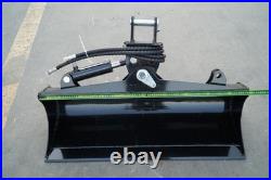 1000mm Lengthen Tilting Bucket Attachment for 0.8Ton-2Ton Mini Excavator US Spot 1000mm Lengthen Tilting Bucket Attachment for 0.8Ton-2Ton Mini Excavator US Spot