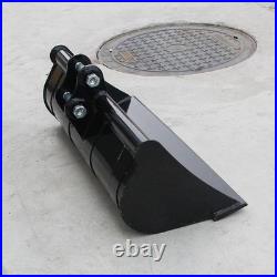 1000mm Plain Bucket Attachment For Mini Excavator 1-1.5ton with 25mm Pins