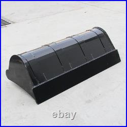 1000mm Plain Bucket Attachment For Mini Excavator 1-1.5ton with 25mm Pins