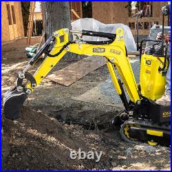 10HP Mini Excavator Hydraulic Digger 306cc Farm Trench Digger Tracked Crawler