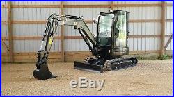1168 Hours 1 Owner 2015 Caterpillar 303e Cr Mini Track Excavator Cat 303