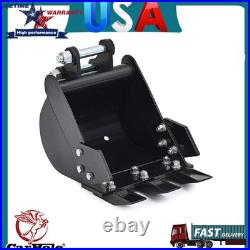 12 inch. (300 mm) Narrow Bucket Digging Bucket for Mini Excavator Attachments