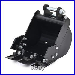 12 inch. (300 mm) Narrow Bucket Digging Bucket for Mini Excavator Attachments