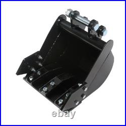12 inch. (300 mm) Narrow Bucket Digging Bucket for Mini Excavator Attachments