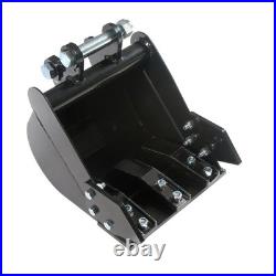 12 inch. (300 mm) Narrow Bucket Digging Bucket for Mini Excavator Attachments