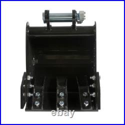 12 inch. (300 mm) Narrow Bucket Digging Bucket for Mini Excavator Attachments