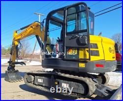 13227lbs 6 Ton SHANTUI STE75 Excavator Digger 48HP Kubota V2607T Engine 2 Speed