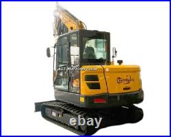 13227lbs 6 Ton SHANTUI STE75 Excavator Digger 48HP Kubota V2607T Engine 2 Speed
