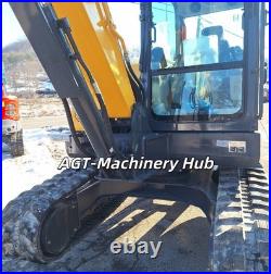 13227lbs 6 Ton SHANTUI STE75 Excavator Digger 48HP Kubota V2607T Engine 2 Speed