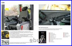 13227lbs 6 Ton SHANTUI STE75 Excavator Digger 48HP Kubota V2607T Engine 2 Speed