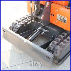 13.5HP B & S Engine Mini Excavator Crawler Digger + HYDRAULIC THUMB USA STOCK