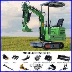 13.5HP Garden Gasoline Hydraulic 2000lb Mini Excavator Crawler USA Stock EPA 13.5HP Garden Gasoline Hydraulic 2000lb Mini Excavator Crawler USA Stock EPA