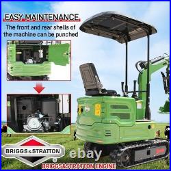 13.5HP Garden Gasoline Hydraulic 2000lb Mini Excavator Crawler USA Stock EPA 13.5HP Garden Gasoline Hydraulic 2000lb Mini Excavator Crawler USA Stock EPA
