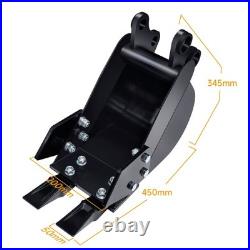 13.5HP MMS Mini Excavator Digger B&S Gas Engine with 8 Attachments Set Free Ship