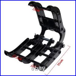 13.5HP MMS Mini Excavator Digger B&S Gas Engine with 8 Attachments Set Free Ship