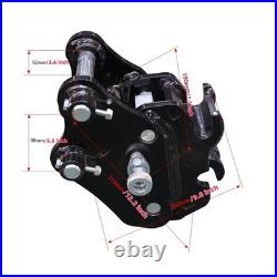 13.5HP Mini Excavator 1 TON B&S EPA Engine Auger & Quick Hitch Free Shipping