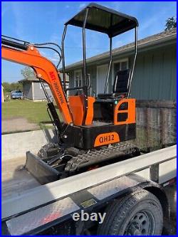 13.5 hp Mini Digging Machine 1 T Mini Crawle Excavator for Construction Site