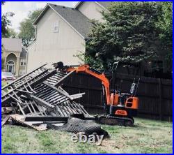 13.5 hp Mini Digging Machine 1 T Mini Crawle Excavator for Construction Site