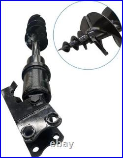 150mm Auger Drill For 1Ton-2Ton Mini Excavator Attachments With Hoses