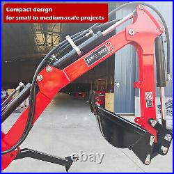 15HP Mini Towable Excavator Small Backhoe Excavator Trench 0.016cbm Bucket