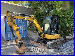 16 Caterpillar 304E2 Mini Excavator 4535 Hrs Quick Coupler A/C Hand&Foot Control