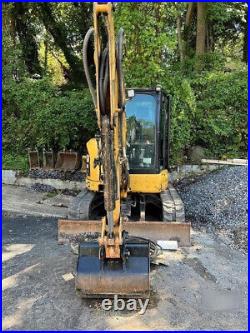 16 Caterpillar 304E2 Mini Excavator 4535 Hrs Quick Coupler A/C Hand&Foot Control