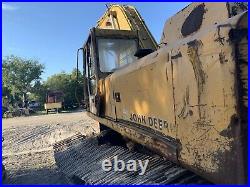 1990 John Deere 892 Hydraulic Excavator, Salvage parting out