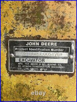 1993 John Deere 992 Hydraulic Excavator