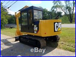 1994 Cat 307 Diesel Hydraulic Excavator Blade Cab Cold AC Construction Machine