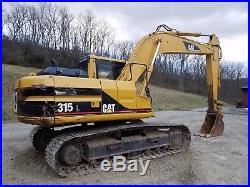 1995 Caterpillar 315L Hydraulic Excavator Track Hoe Diesel Tractor Machine Cat
