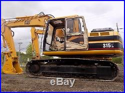 1996 Caterpillar 315L / CAT 315 L Excavator / Cat 315 Shovel