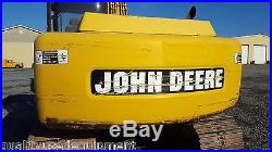 1996 John Deere 490E Excavator Diesel Track Hoe Hydraulic Thumb Coupler Plumbed