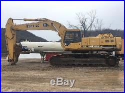 1996 John Deere 992E LC Track Excavator Cab Diesel Hydraulic Thumb Crawler