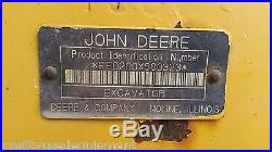 1997 John Deere 200 LC Excavator Hydraulic Diesel Tracked Hoe EROPS Machine