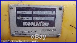 1997 Komatsu PC200LC Advance Excavator Hydraulic Diesel Tracked Hoe Steel Tracks