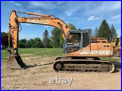 1998 Case 9020B Hydraulic Excavator with Aux. Hydraulics 8'6 Wide