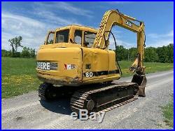 1998 John Deere 80 Hydraulic Excavator with Thumb