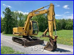 1998 John Deere 80 Hydraulic Excavator with Thumb