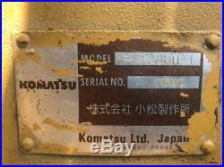 1998 Komatsu PC128UU-2 Hydraulic Excavator with Cab, Blade & Thumb