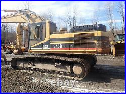 1999 CATERPILLAR 345BL Hydraulic Excavator DEMO GRAPPLE! CAT Diesel 345 Aux. Hyd