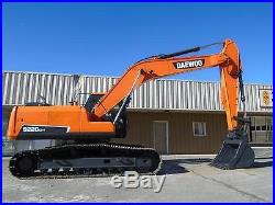 1999 DAEWOO S220LC-V HYDRAULIC EXCAVATOR TRACKHOE WITH JRB QUICK COUPLER