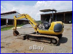 1999 Komatsu PC40R Mini Excavator Track Hoe Diesel Tractor Hydraulic Machine