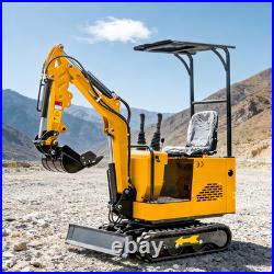 1TON Mini Hydraulic Excavator 13.5HP Gas EPA Engine Tracked Crawler Mini Digger 1TON Mini Hydraulic Excavator 13.5HP Gas EPA Engine Tracked Crawler Mini Digger